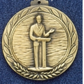 2.5" Stock Cast Medallion (Public Speaking)